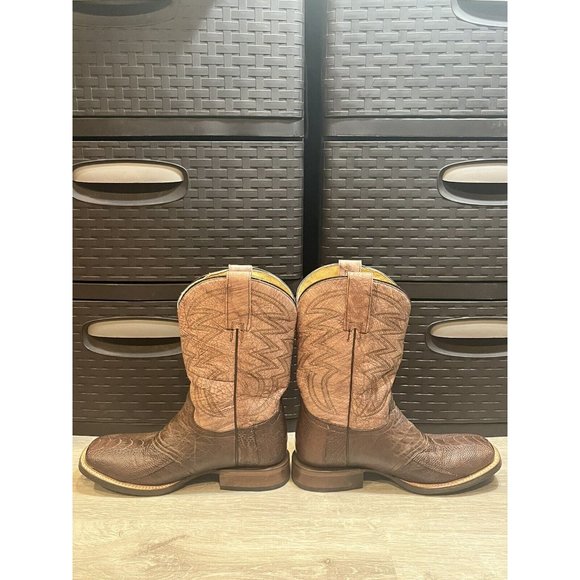 Roper Western Boots Deadwood Pull On Brown 09-020-6500-8119 BR MEN'S 8 D - Picture 10 of 10